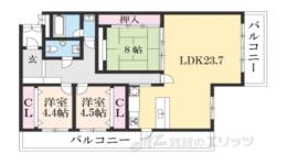 ドムス鴨川間取り図面