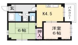 エレガンスコート烏丸西間取り図面