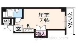 シエール西の京間取り図面