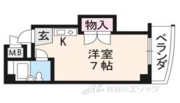 シエール西の京間取り図面