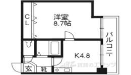 アマデウス麩屋町二條間取り図面