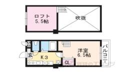 イーストビューヤサカ間取り図面