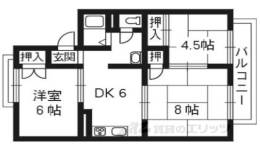 オレンジハイツＢ棟間取り図面