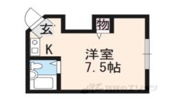 吾道庵PART２間取り図面