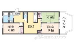 茶屋前コーポ間取り図面