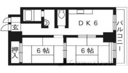 パレット御池間取り図面