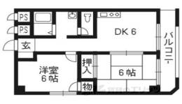 パレット御池間取り図面