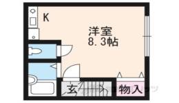 コーポ大将軍間取り図面