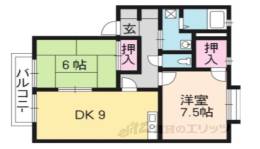 コンフォール鳴滝間取り図面