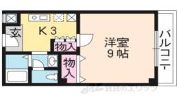 メディナ烏丸間取り図面