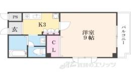メディナ烏丸間取り図面