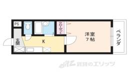 ハイツ学園通り間取り図面
