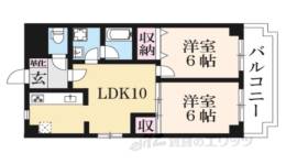 第43長栄大晋メゾネ西院ノ森間取り図面