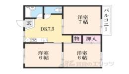 ブルーレイクＡ間取り図面