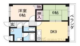 クレール弐番館間取り図面