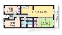 リヴァージュ瀬田間取り図面