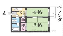 ニュー双ヶ丘マンション間取り図面