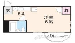 モナドハイツ間取り図面