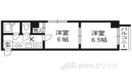 シャンポール御所南間取り図面