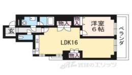 プレジャーコート間取り図面