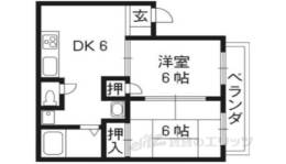 シャトー山ノ上II間取り図面