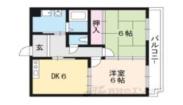 ニュー大将軍松兼２間取り図面