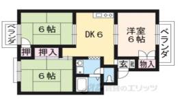 シャルムＫ．Ｓ．Ｋ１間取り図面