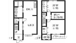 貸家間取り図面