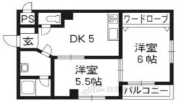 松山サザンクロス間取り図面