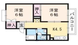 パレーシャル塚本間取り図面