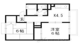 パレーシャル塚本間取り図面