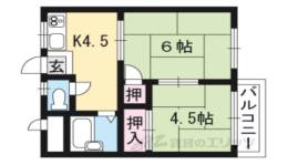清水ハイツ間取り図面