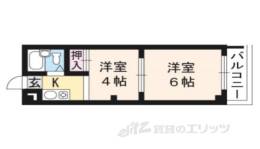 西京極ユナイトハイツ間取り図面