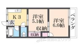 此君園荘間取り図面