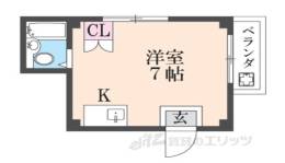 築山マンション間取り図面