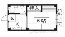 はるはな２間取り図面