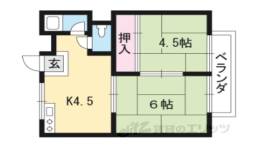 山ノ神ハイツ間取り図面