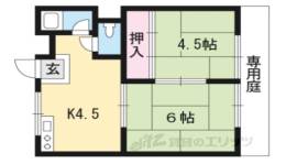 山ノ神ハイツ間取り図面