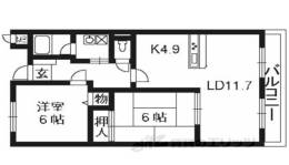 ロジュマン弘福間取り図面