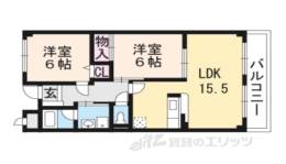 ロジュマン弘福間取り図面