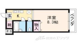 Ｋ’Ｓ北白川間取り図面