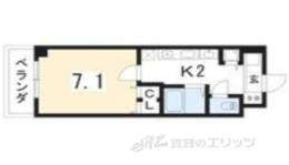 クラウンハイム京都北大路間取り図面