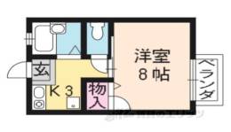 キャロット１間取り図面