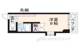 サニーハイツ西ノ京間取り図面