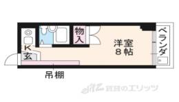 サニーハイツ西ノ京間取り図面