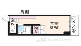 サニーハイツ西ノ京間取り図面