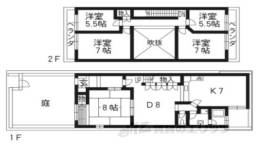 貸家間取り図面