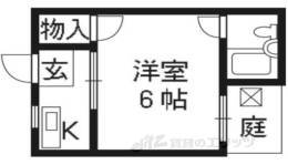 ヴィラ熊野はなれ間取り図面