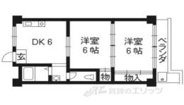 シャトー葛野間取り図面