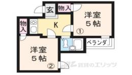 アメニティー京都一番館間取り図面